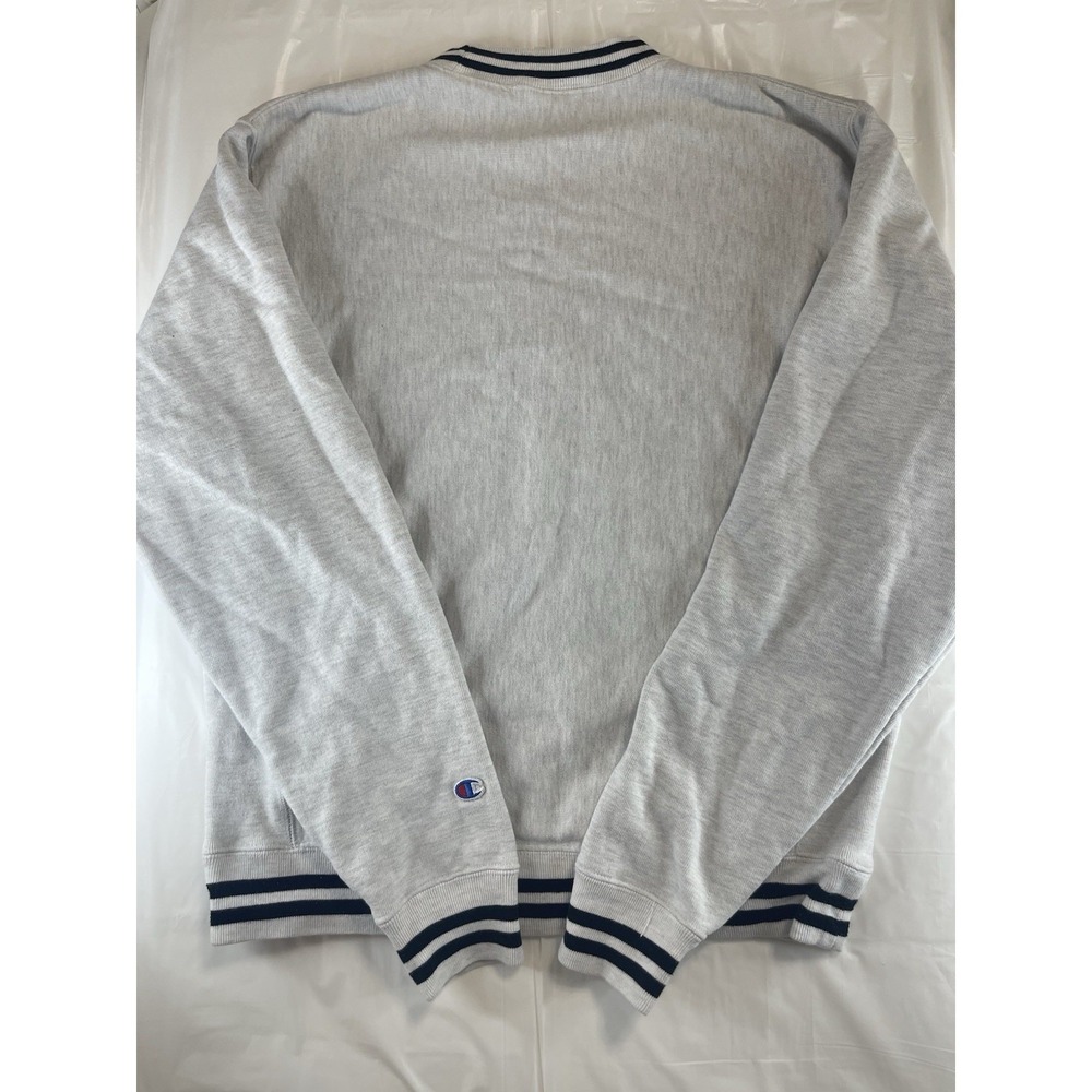 Champion Reverse Weave Gray Alabama Crimson Tide Crewneck Sweatshirt Mens M - Picture 5 of 6